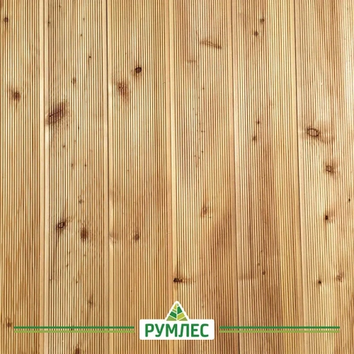 картинка Террасная доска Вельвет 27*142*1000мм сорт АВ лиственница от магазина Румлес