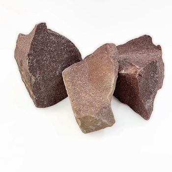 картинка Камни Малиновый кварцит колотый (коробка 20кг) от магазина Румлес