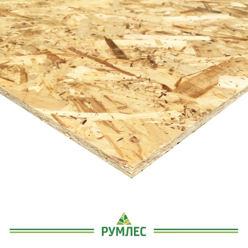 картинка Плита OSB-3 9*1250*2500мм влагостойкая Кроношпан от магазина Румлес