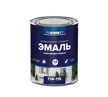 картинка Эмаль ПФ-115 бежевый 0.9 кг Proremontt от магазина Румлес