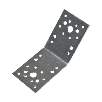 картинка Уголок крепежный 135° оцинкованный 90*90*65*2мм для стропильных соединений ГОСТ 14918-80 РОССИЯ от магазина Румлес