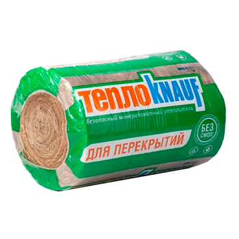 картинка Утеплитель ТеплоKNAUF Aquastatik "Для перекрытий" мини-рулон 50*600*7000мм (2 мини-рулона/уп, Λ0.040, S8.4м²) от магазина Румлес