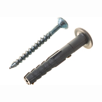 картинка Дюбель с шурупом Гриб 6*40мм от магазина Румлес