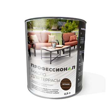 картинка Масло для Террас ПРОФЕССИОНАЛ Черешня (НК-71) 0,9л от магазина Румлес