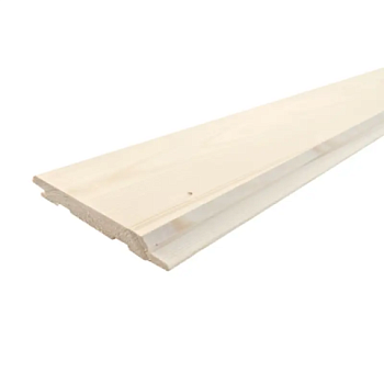 картинка Имитация бруса ИжПрофиль Ель 17*147(127)*6000мм сорт АВ увеличенный шип 20мм (6шт/уп) от магазина Румлес