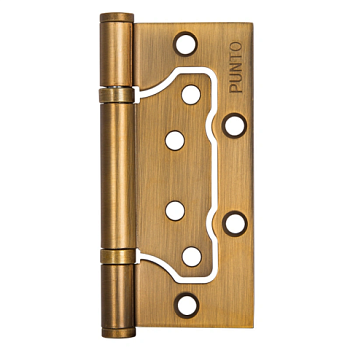 картинка Петля накладная Punto 200-2B 100*2.5мм кофе от магазина Румлес