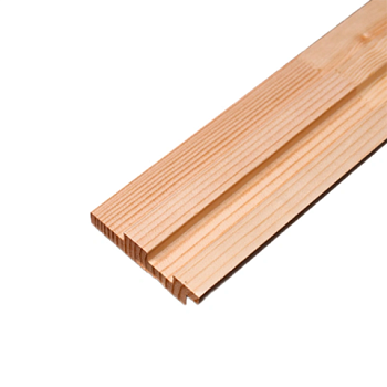 картинка Панель декоративная (вагонка реечная) 21*90*3000мм сосна сорт Прима сращенная от магазина Румлес