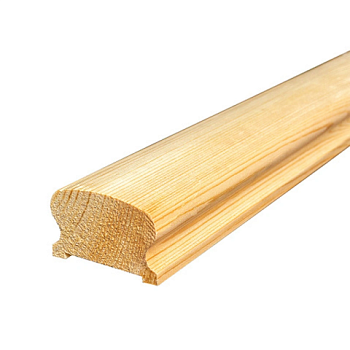 картинка Поручень 45*65*2000мм Ель/Сосна сорт А сращенный под 50мм балясину от магазина Румлес