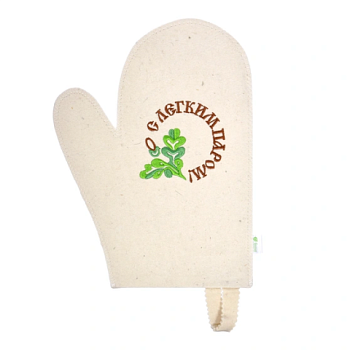 картинка Рукавица "C легким паром" войлок от магазина Румлес