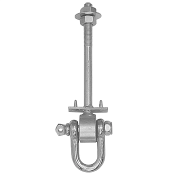 картинка Крепление для качелей тип D М12*140 мм с хомутом 8855 от магазина Румлес