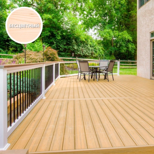 картинка Масло для Террас ПРОФЕССИОНАЛ Бесцветное 2,7л от магазина Румлес