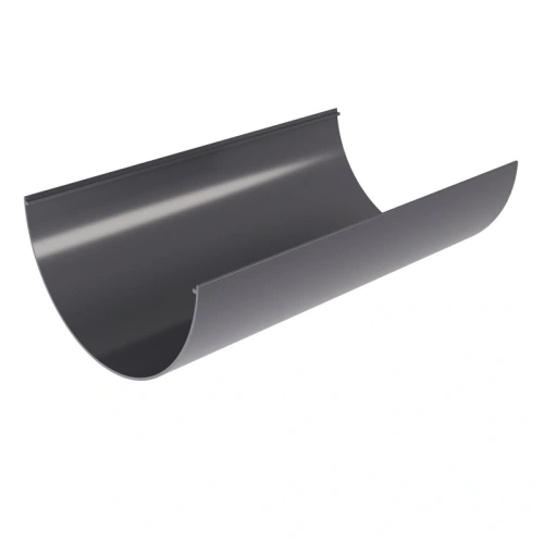 картинка Желоб водосточный ПВХ графит 3м от магазина Румлес