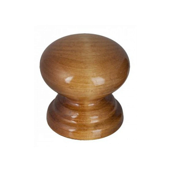 картинка Ручка-кнопка Дуб лакированная от магазина Румлес