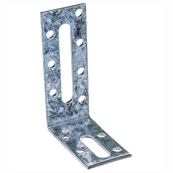 картинка Уголок регулируемый 90° оцинкованный 80*55*30мм ГОСТ 14918-80 РОССИЯ от магазина Румлес