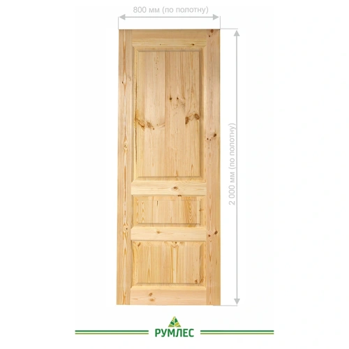 картинка Дверь межкомнатная глухая Модерн 2000*800мм от магазина Румлес