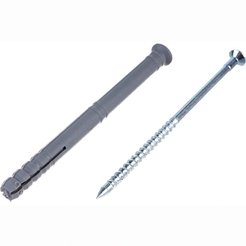 картинка Дюбель с шурупом потай 8*100мм от магазина Румлес