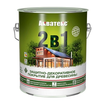 картинка Защитно-декоративный состав Акватекс Ваниль 2.7л от магазина Румлес