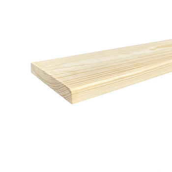 картинка Доска строганая камерной сушки 20*120*3000мм сорт АВ Ель (с фаской на углах) от магазина Румлес