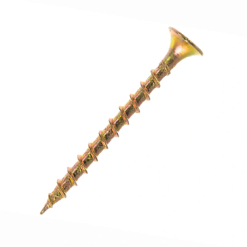 картинка Саморезы по дереву потай 3.5*41мм желтый цинк от магазина Румлес