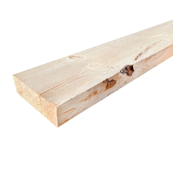картинка Доска обрезная камерной сушки 50*150*6000мм ель/сосна 3-4 сорт дисковый распил (10-18%) от магазина Румлес