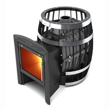 картинка Печь банная сетка Саяны Cast Витра (камни 90кг/до 18м³) от магазина Румлес