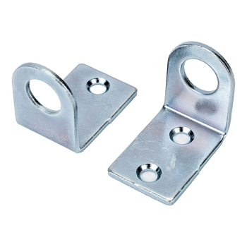 картинка Проушина 18*50мм гнутая цинк (пара) от магазина Румлес