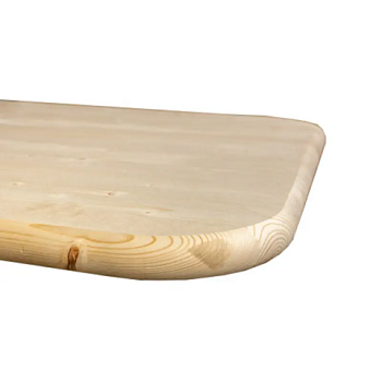 картинка Столешница овальная Сосна 30*800*1500мм сорт АВ от магазина Румлес