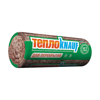 картинка Утеплитель ТеплоKNAUF Aquastatik "Для перекрытий" рулон 50*1220*7380мм (2 шт/уп, Λ0.040, S18 м²) от магазина Румлес