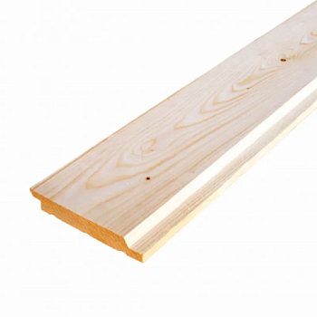 картинка Скандинавская фасадная доска профиль UYW 21*145(130)*6000мм 100% Ель сорт АВ Архангельск от магазина Румлес