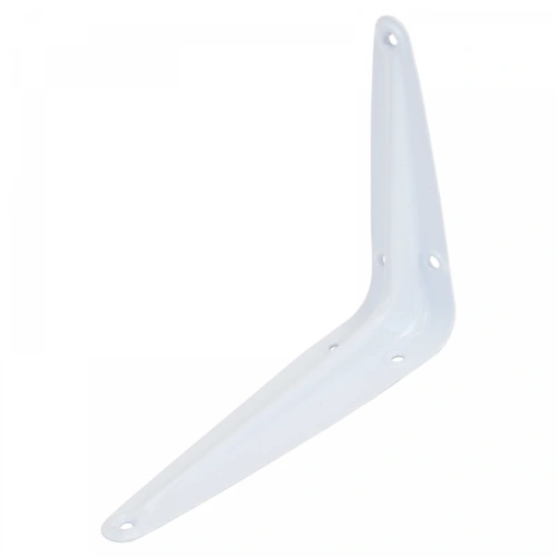 картинка Уголок-кронштейн 100*125мм белый от магазина Румлес