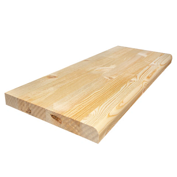 картинка Ступень 40*300*1000мм Ель/Сосна сорт АВ сращенная (с фаской) от магазина Румлес