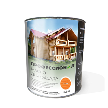 картинка Масло для Фасадов ПРОФЕССИОНАЛ Сосна (НК-55) 0,9л от магазина Румлес