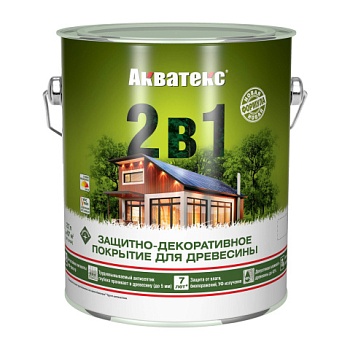 картинка Защитно-декоративный состав Акватекс Махагон 2.7л от магазина Румлес