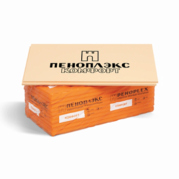 картинка Пеноплэкс КОМФОРТ 50*585*1185мм (S4.85м²/уп, 7шт/уп) от магазина Румлес