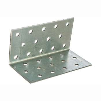 картинка Уголок крепежный 90° оцинкованный 50*50*100*2мм от магазина Румлес