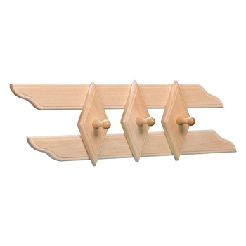 картинка Вешалка Фигурная 3 пешки от магазина Румлес