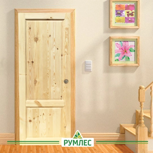 картинка Дверь межкомнатная глухая Эконом 2000*600мм от магазина Румлес