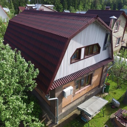 картинка Черепица Ондулин коричневая 1,95*0,95м от магазина Румлес