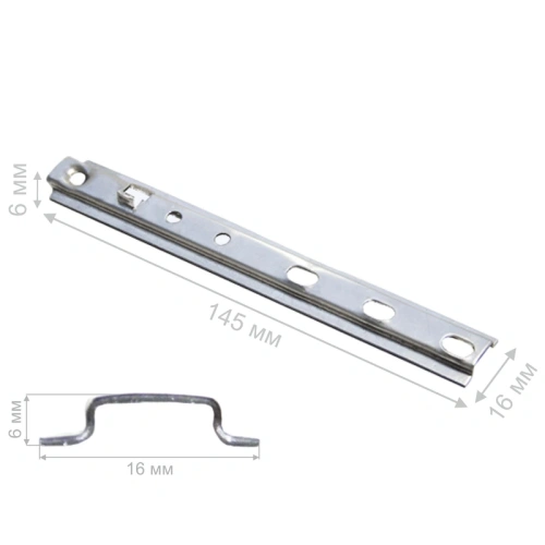 картинка OSFIX Конструктор 145 скрытый крепеж для деревянных фасадов, цинк от магазина Румлес