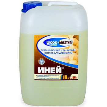 картинка Отбеливающий состав для древесины Wood Master Иней готовый состав 10кг от магазина Румлес