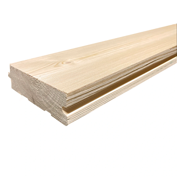 картинка Доска пола шпунтованная ель/сосна 45*145(136)*6000мм сорт АВ от магазина Румлес