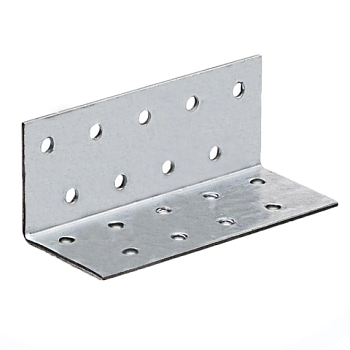 картинка Уголок крепежный 90° оцинкованный 40*40*100*2мм от магазина Румлес