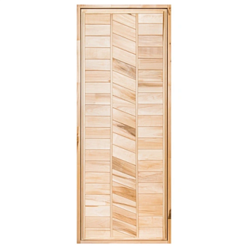 картинка Дверь глухая Зигзаг липа 1700*700мм сорт В от магазина Румлес