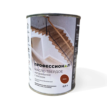 картинка Масло Твердое с воском ПРОФЕССИОНАЛ Ольха (НК-72) 0,9л от магазина Румлес