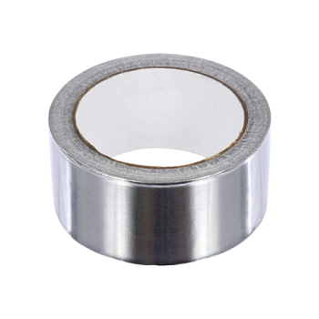 картинка Клейкая лента алюминиевая для термоизоляции 48мм*25м от магазина Румлес