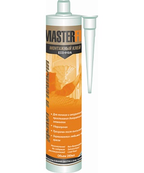 картинка Жидкие гвозди универсальные прозрачные Masterfix Еco 910 280мл от магазина Румлес