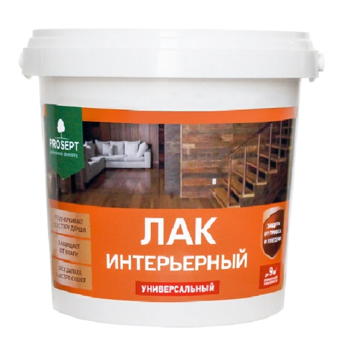картинка Лак интерьерный универсальный Prosept акриловый 0.9л от магазина Румлес