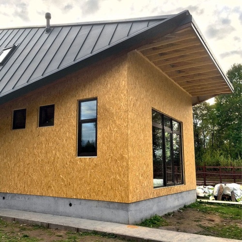 картинка Плита OSB-3 9*1250*2500мм влагостойкая Кроношпан от магазина Румлес