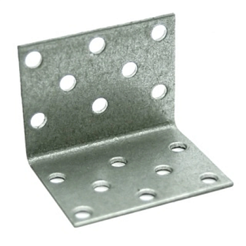 картинка Уголок крепежный 90° оцинкованный 40*40*50*2мм от магазина Румлес
