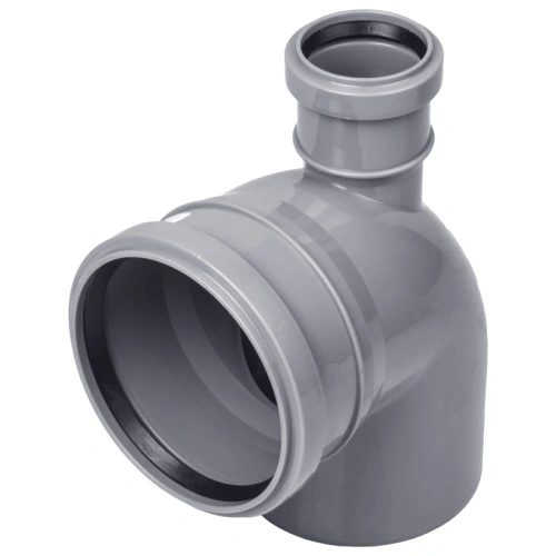 картинка Отвод фронтальный 110/50мм 87° выход вверх от магазина Румлес